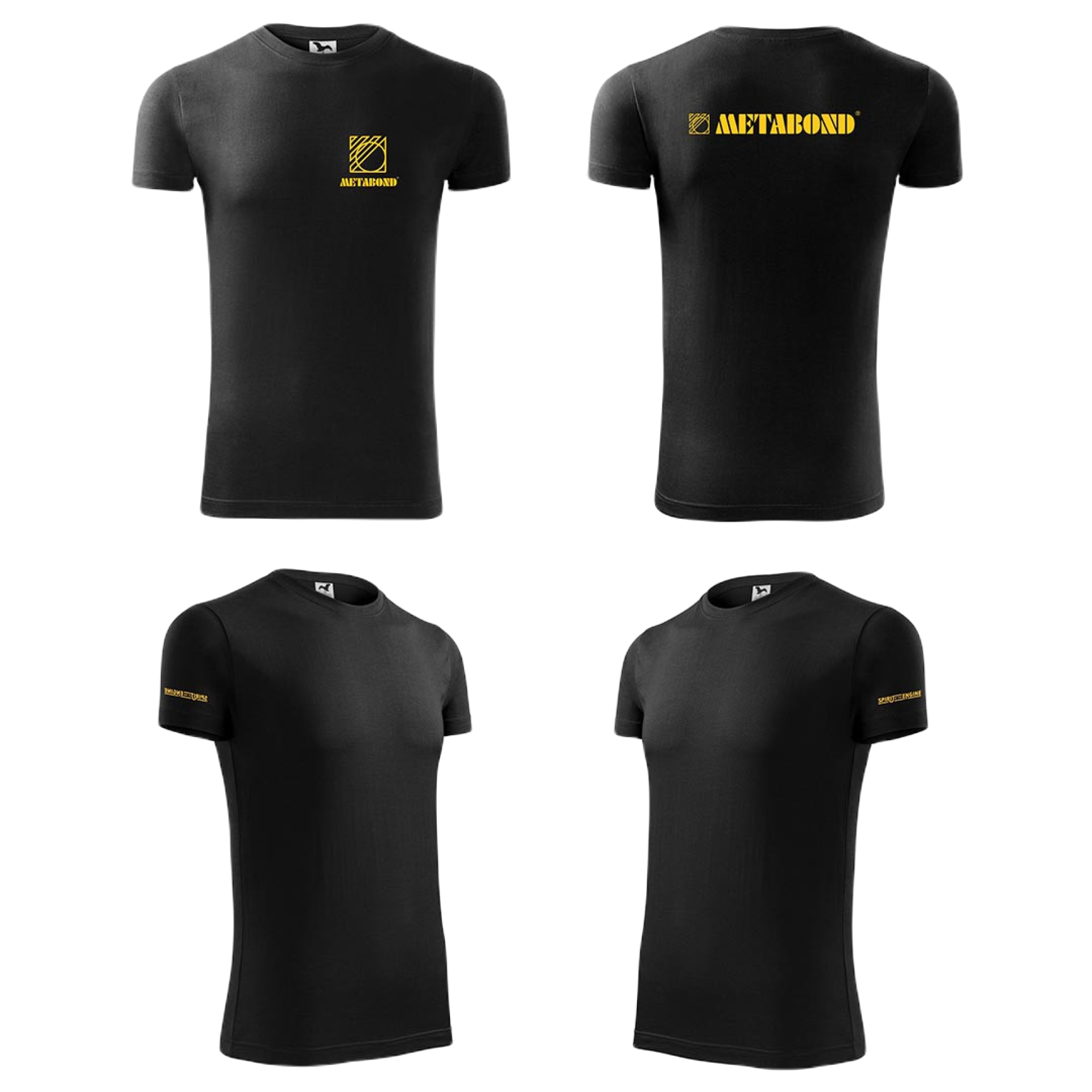 Tricou negru bărbați Mărimea S